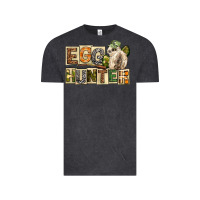 Vintage Black Egg Hunter Easter Day Vintage Tee - Neo Western