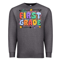 Charcoal Heather first grade Premium Sweatshirt - MaliasSmallBusiness