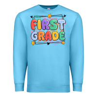 Ocean Blue first grade Premium Sweatshirt - MaliasSmallBusiness