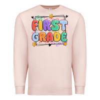 Pale Pink first grade Premium Sweatshirt - MaliasSmallBusiness