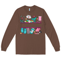 Chestnut nurse elements with costom name Long Sleeve Tee - AdoDesignShop