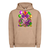 Pigment Burro Mardi Gras pig Urban Hoodie - NancyCooperArtShop