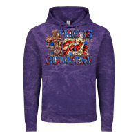 Cloud Purple this is god's country Vintage Hoodie - Zillion Design Studio