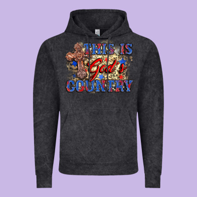 This Is God's Country Vintage Hoodie Designed By Zillion Design Studio