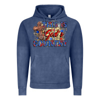 Vintage Denim this is god's country Vintage Hoodie - Zillion Design Studio