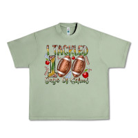 Oil Green I Tackled 100 Days of School Urban Heavy Tee - RacoonDesign