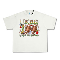 Pistachio I Tackled 100 Days of School Urban Heavy Tee - RacoonDesign