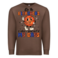 Chestnut on the bleachers is where i spend most of my days Premium Sweatshirt - MaliasSmallBusiness