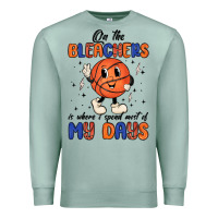 Seafoam on the bleachers is where i spend most of my days Premium Sweatshirt - MaliasSmallBusiness