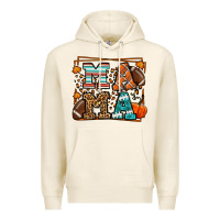 Tofu Fall American Football Autumn Mama Premium Hoodie - LillyAllenDesigns