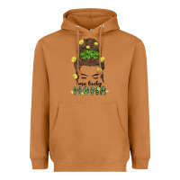Meerkat one lucky mama Heavyweight Hoodie - MaliasSmallBusiness