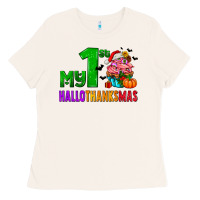 Bone my first hallothanksmas Ladies Tee - AdoDesignShop