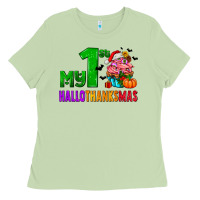 Matcha my first hallothanksmas Ladies Tee - AdoDesignShop