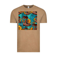 Vintage Coffee western boots seamless pattern Vintage Tee - HRA Design Shop