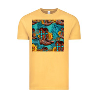 Vintage Mustard western boots seamless pattern Vintage Tee - HRA Design Shop