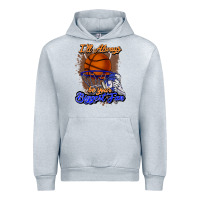 Heather Grey I'll always be your biggest fan basketball Urban Hoodie - NancyCooperArtShop