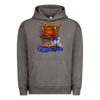 Pigment Tornado I'll always be your biggest fan basketball Urban Hoodie - NancyCooperArtShop