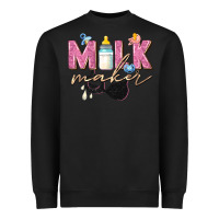 Black milk maker Heavyweight Sweatshirt - Zillion Design Studio