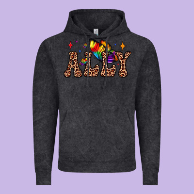 Ally Vintage Hoodie Designed By Jahusdesignshop