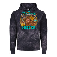 Cloud Black Highland Heifer Western Vintage Hoodie - RanaPortraitStore