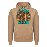 Vintage Coffee Highland Heifer Western Vintage Hoodie - RanaPortraitStore