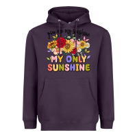 Plum you are my sunshine my only sunshine Heavyweight Hoodie - MaliasSmallBusiness