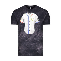Cloud Black softball uniform fa element Vintage Tee - FaDigitalArtStudio