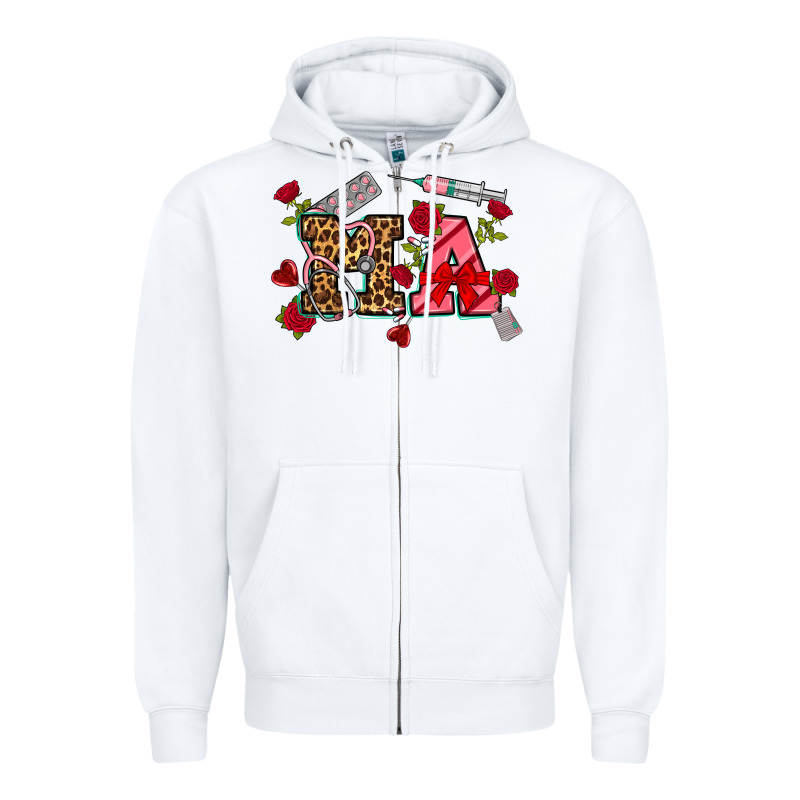 Valentines Day Ma Zipper Hoodie by NancyCooperArtShop | Teevron