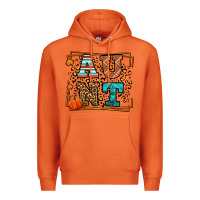 Carrot Fall Autumn Leopard Aunt Premium Hoodie - LillyAllenDesigns