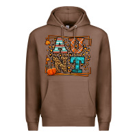 Chestnut Fall Autumn Leopard Aunt Premium Hoodie - LillyAllenDesigns