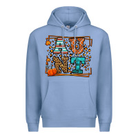 Colony Blue Fall Autumn Leopard Aunt Premium Hoodie - LillyAllenDesigns