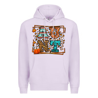 Lilac Fall Autumn Leopard Aunt Premium Hoodie - LillyAllenDesigns