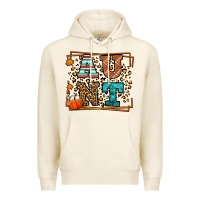Tofu Fall Autumn Leopard Aunt Premium Hoodie - LillyAllenDesigns