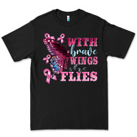 Black with brave wings she flies Premium Tee - BarkalooDesign