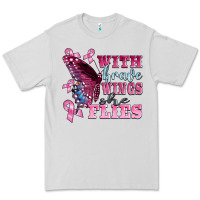 Dove Grey with brave wings she flies Premium Tee - BarkalooDesign