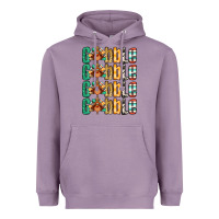 Lavender Gobble till you wobble Thanksgiving turkey Heavyweight Hoodie - NancyCooperArtShop