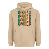 Mushroom Gobble till you wobble Thanksgiving turkey Heavyweight Hoodie - NancyCooperArtShop