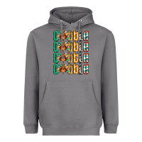 Storm Gobble till you wobble Thanksgiving turkey Heavyweight Hoodie - NancyCooperArtShop