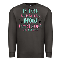 Smoke i stole their hearts now i am stealing their last Premium Sweatshirt - MaliasSmallBusiness
