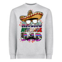 Heather Grey nacho average dad Heavyweight Sweatshirt - CTS Tumbler Store