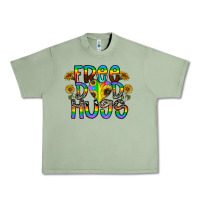 Oil Green free dad hugs Urban Heavy Tee - CowhideDigitalArt
