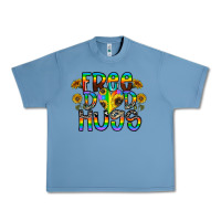 Pebble Blue free dad hugs Urban Heavy Tee - CowhideDigitalArt