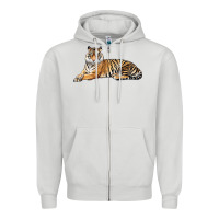 Tiger Zipper Hoodie | Teevron