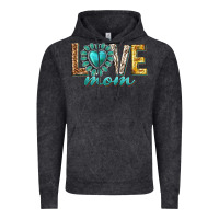 Vintage Black love mom western Vintage Hoodie - texasbilliewilder