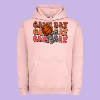Game Day Game Day Game Day Basketball Urban Hoodie Designed By Nancycooperartshop