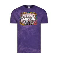 Cloud Purple boss lady Vintage Tee - SublimationCraftShop