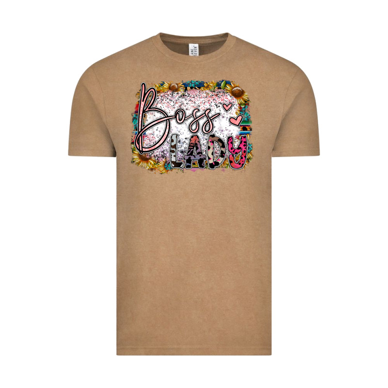 Boss Lady Vintage Tee by SublimationCraftShop | Teevron
