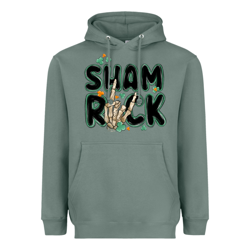 Sham Rock Heavyweight Hoodie by MaliasSmallBusiness | Teevron