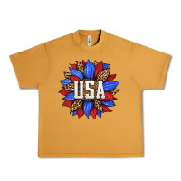 Peanut Butter american sunflower Urban Heavy Tee - HRA Design Shop