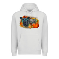 Dove Grey Fall Autumn Baby Calf Premium Hoodie - LillyAllenDesigns